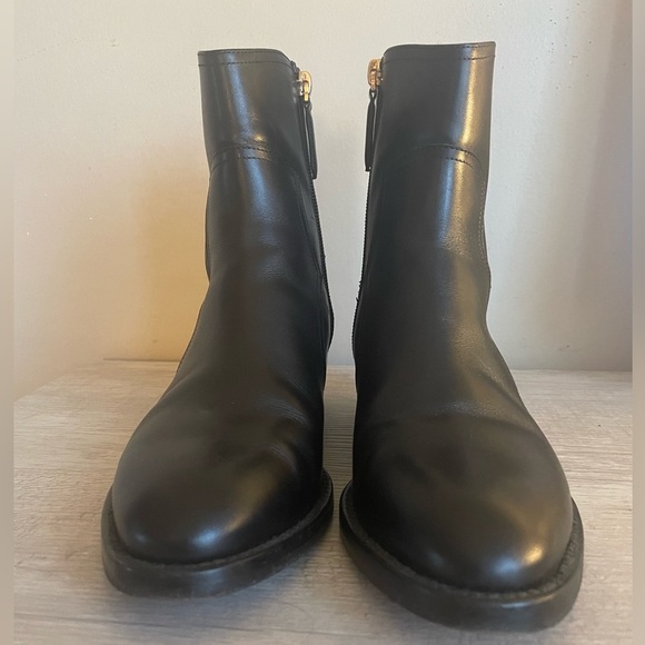 Authentic Chanel chelsea boots. Pre-owned. Comes with box and two dust bags. - Picture 10 of 12
